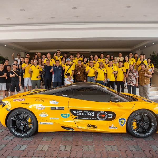 McLaren Club Indonesia, Komunitas Supercar Pertama yang Bekerjasama dengan Tourism Board of Melaka
