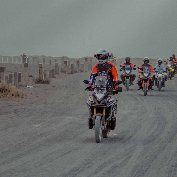 Bromo Fun Rally 2022 Sambangi Kawi dan Bromo, Ajang Pembuktian Ketangguhan CB150X di Segmen Sport Adventure