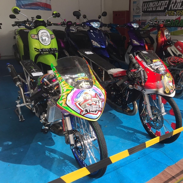 Payungi All Genre, Ini Hasil Kontes Modifikasi Motor Paling Heboh 2023