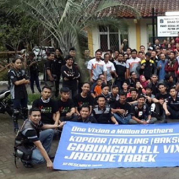 57 Komunitas Yamaha V-Ixion se-Jabodetabek Gelar Kopdargab