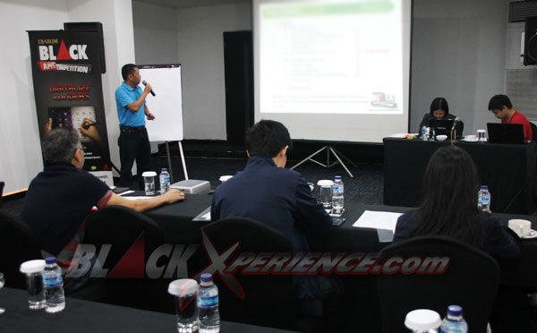 Penjurian 3 dan Presentasi Finalis Black Apps Competition