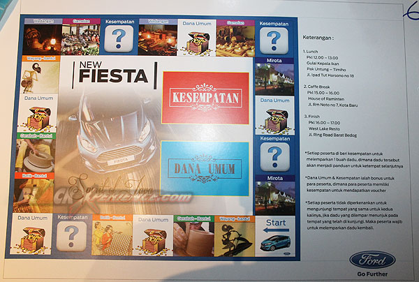 Bermain Monopoly Keliling Jogja Bersama New Ford Fiesta