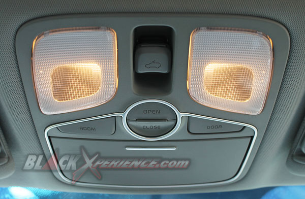 Panoramic Sunroof button