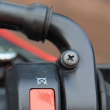Start button and engine cut off