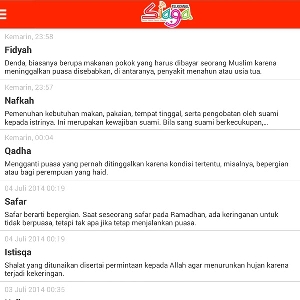 Aplikasi Android Informatif Penyambut Bulan Ramadhan dan Mudik