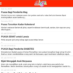 Aplikasi Android Informatif Penyambut Bulan Ramadhan dan Mudik
