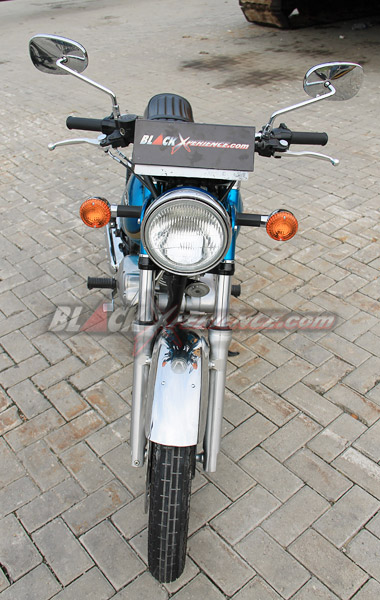 Tampang depan Kawasaki Estrella 250 