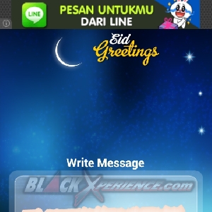 Eid Greetings - Edit Ucapan 2