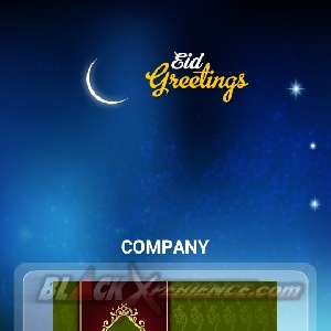 Eid Greetings - Template Kategori Company