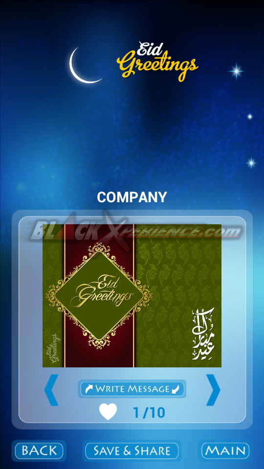 Eid Greetings - Template Kategori Company