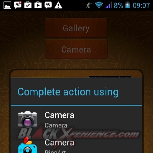 Greeting Card Maker - Ambil foto Sebagai Latar Belakang