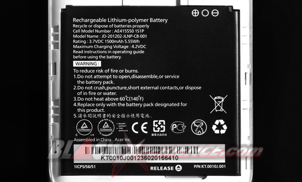 Acer Liquid Gallant Duo E350