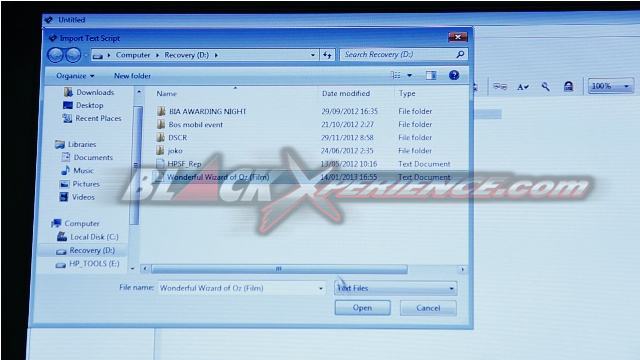 Menyusun Naskah Film dengan Celtx