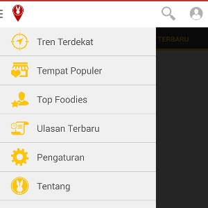 3 Aplikasi Kuliner Terbaik Untuk Android - Menu Utama AbraResto