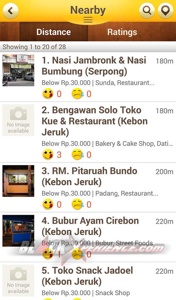 3 Aplikasi Kuliner Terbaik Untuk Android - Nearby Open Rice