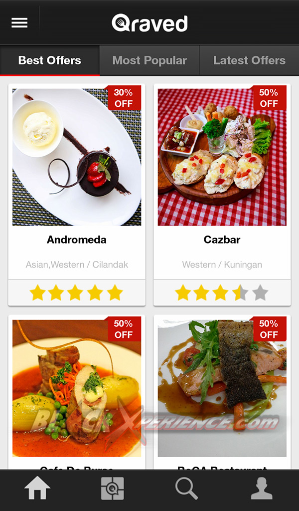 3 Aplikasi Kuliner Terbaik Untuk Android - Layar Home Qraved