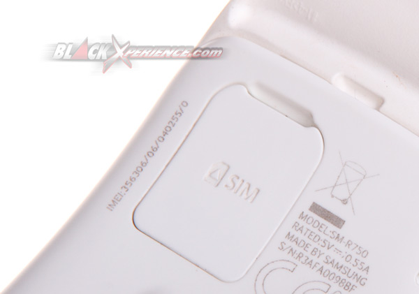 Samsung Gear S - Slot Kartu SIM