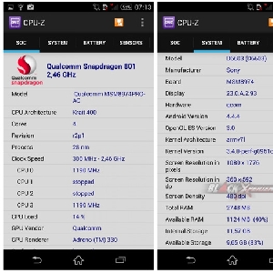 Sony Xperia Z3 - CPU