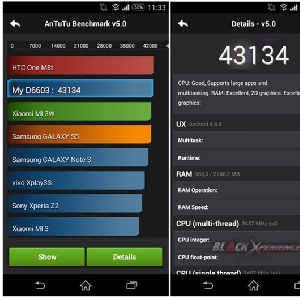 Sony Xperia Z3 - Benchmark