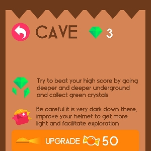 Don't Touch The Spikes-Cave Mode