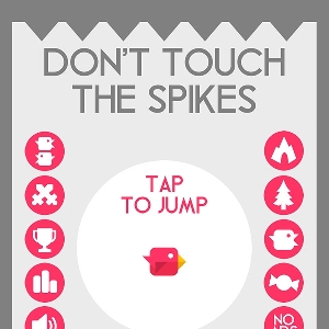 Don't Touch The Spikes-Home Screen 2