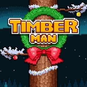Timberman-Home Screen