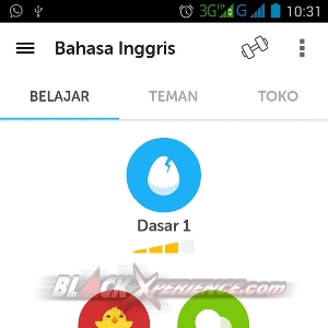 Duolingo-Menu-Latihan