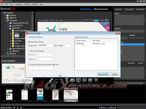 Mudah Edit Foto Dengan Kestrel GX