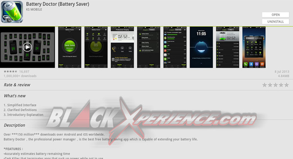 Maksimalkan Konsumsi Baterai Smartphone Anda dengan Battery Doctor