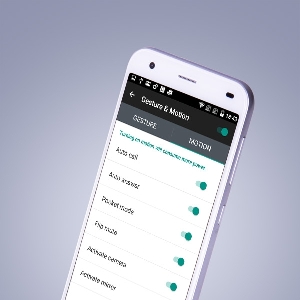 Setting Motion Pada ZTE Blade S6