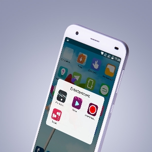 Tampilan Folder Aplikasi di ZTE Blade S6