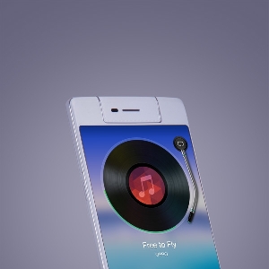 Oppo N3 - Tampak Depan 2