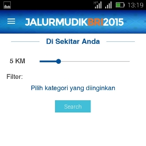 Jalur Mudik BRI - Di Sekitar Anda 