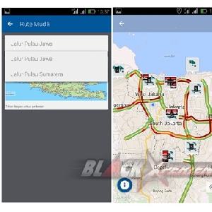 Peta Mudik MetroTV- Rute Mudik