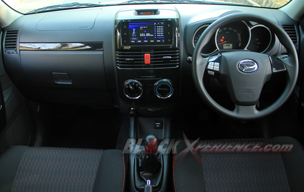 Dashboard Ada Aksen Glossy Black