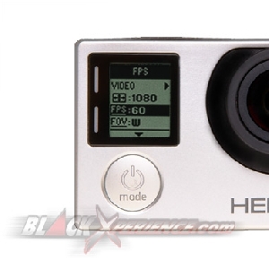 GoPro Hero 4 Silver - Kamera Tampak Depan (2)