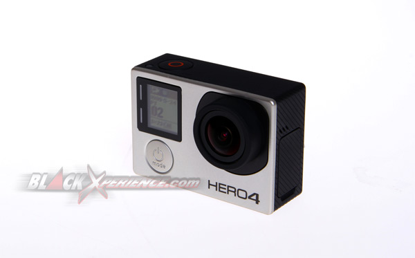 GoPro Hero 4 Silver - Tampak Serong