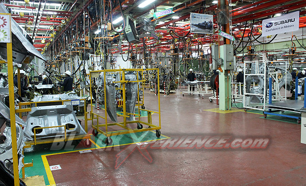 Melihat Proses Perakitan Subaru XV Langsung Dari Malaysia