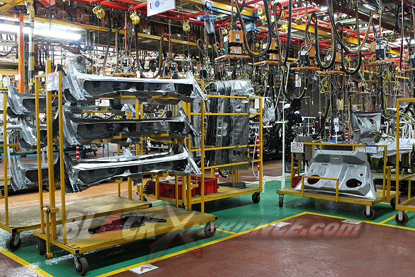 Melihat Proses Perakitan Subaru XV Langsung Dari Malaysia