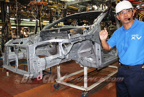 Melihat Proses Perakitan Subaru XV Langsung Dari Malaysia