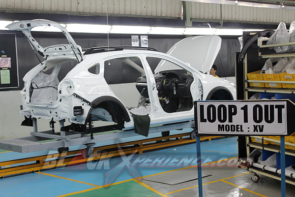 Melihat Proses Perakitan Subaru XV Langsung Dari Malaysia