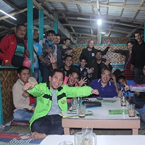 The Persona Club Indonesia Ajari Cara Konvoi Malam Hari