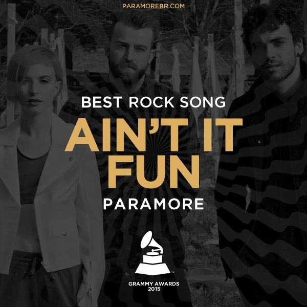 Paramore Menangkan Grammy Pertamanya Tahun Ini