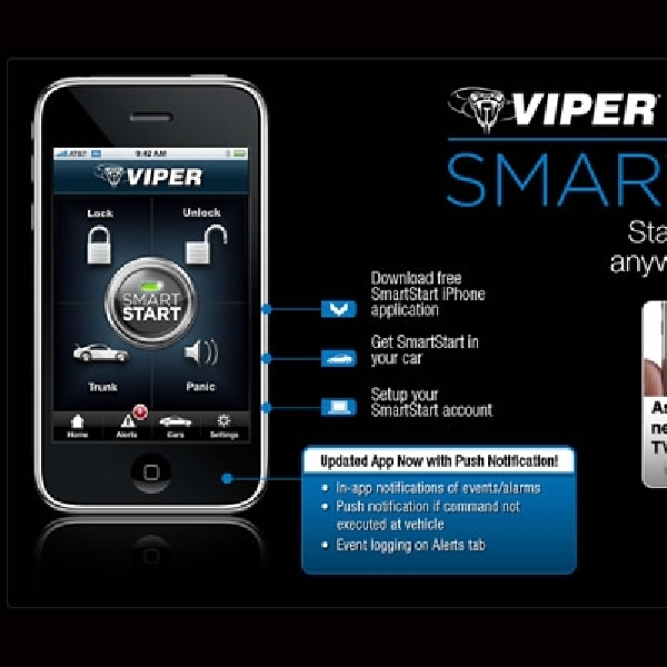 Kendalikan Mobil Lewat SmartWatch dengan Aplikasi Viper StartSmart