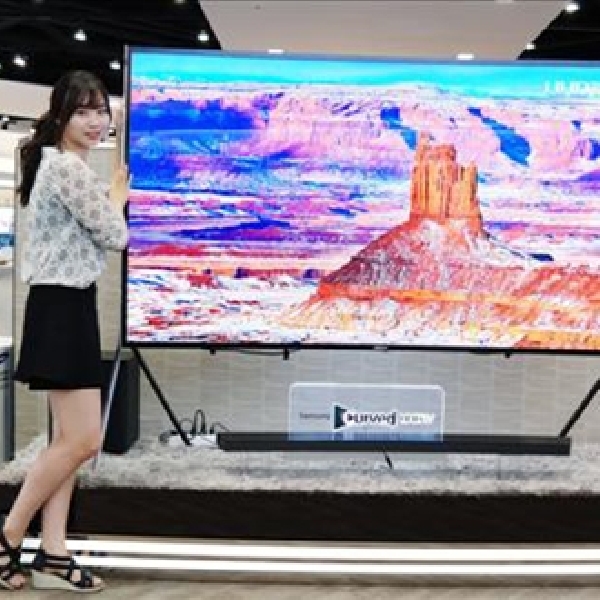 Samsung Ungkap UHD TV yang Bisa Ditekuk