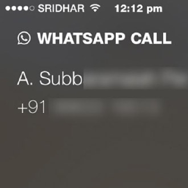 Inilah Cara Telfon Menggunakan WhatsApp di iPhone