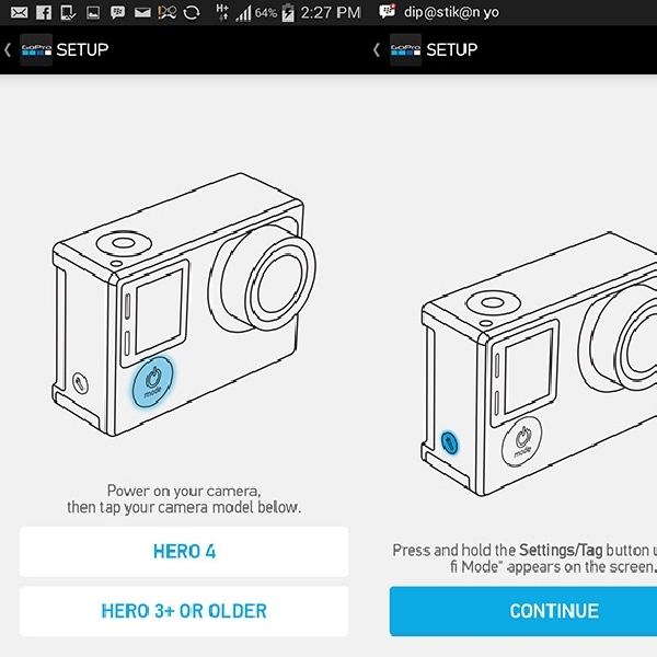 Cara Koneksikan GoPro Hero 4 dengan Smartphone