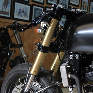 Suspensi Ducati membuat tampilan semakin garang