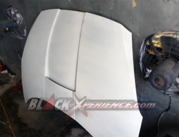 Engine hood siap di cat