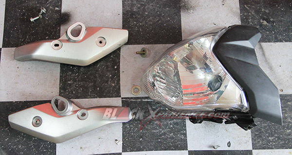 Komponen custom Honda CS One street fighter